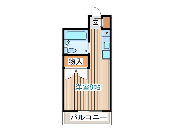 ベルシティ泉水の物件間取画像